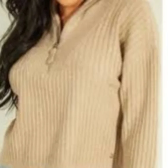 Guess Quarter-Zip Sweater - Picture 3 of 4